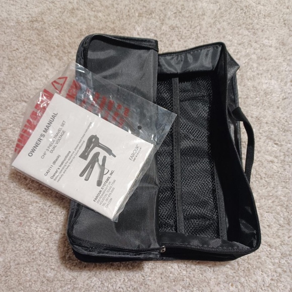 CHI Tourmaline 3-Piece Travel Set*Flat Iron/Curling Iron/Dryer - Picture 6 of 8